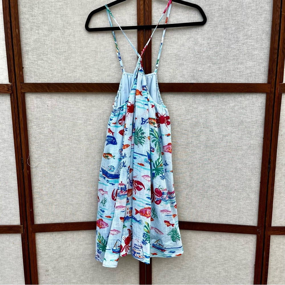 Anthropologie Maeve Ocean Printed Halter Swing Mini Dress NWT - Small - Picture 11 of 16